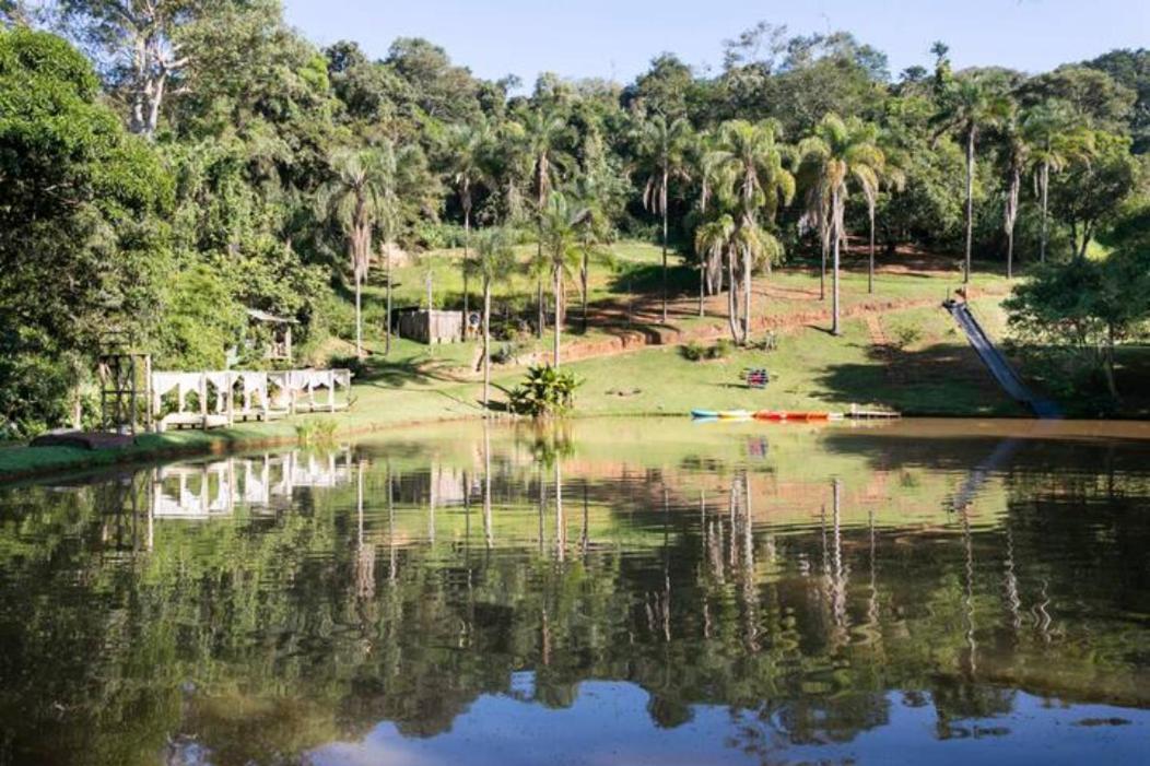 Casa De Vidro Com Cachoeira Hotel Itatiba Eksteriør billede